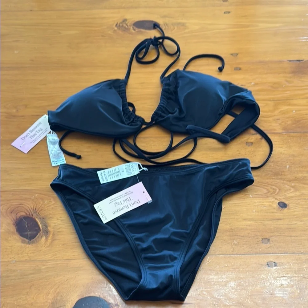VENUS Honolulu Midi Bottom & Strappy Ibiza Triangle Top NWT